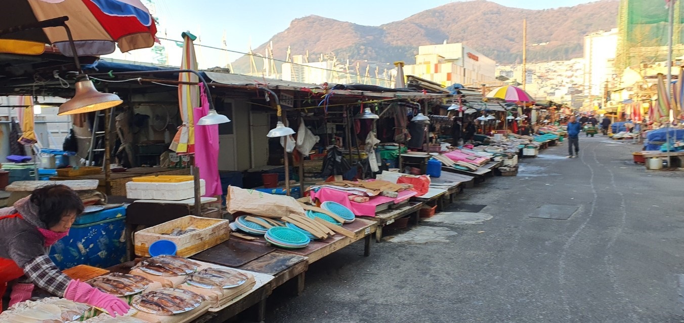 한국의 전통시장(6) 부산 자갈치시장