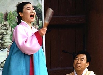 Pansori , consists of  singing, speaking, and gestures.
