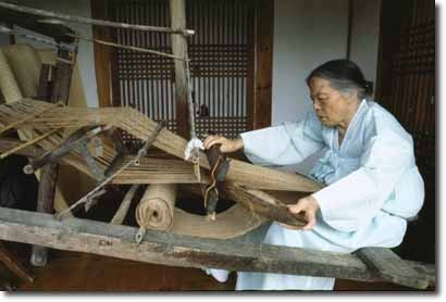 Korea textiles and dyeing - Weaving